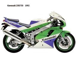 ZXR750 type ZX750J  1991/1992