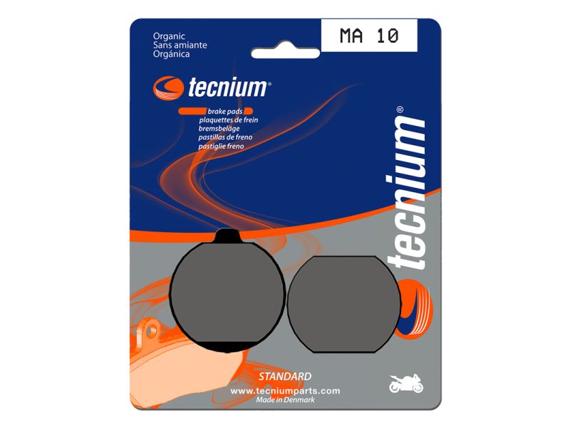 Plaquettes de frein TECNIUM route organique - MA10