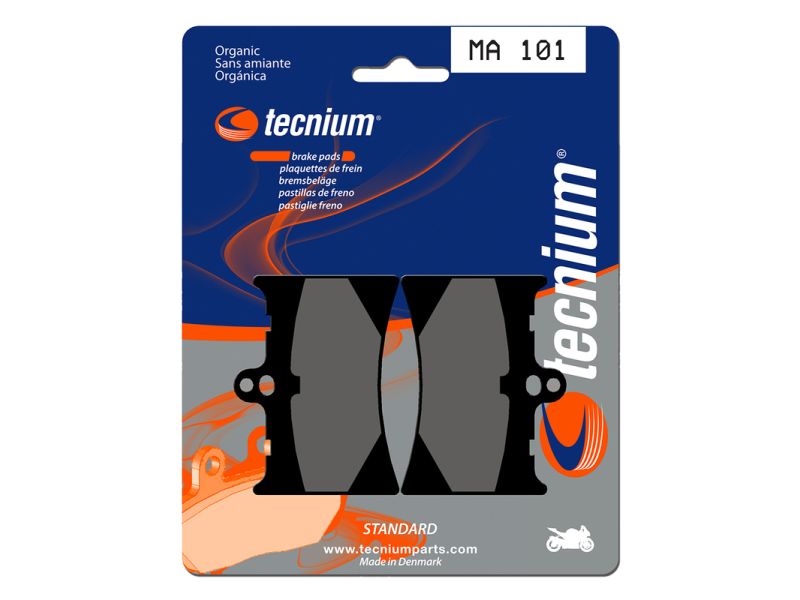 Plaquettes de frein TECNIUM route organique - MA101