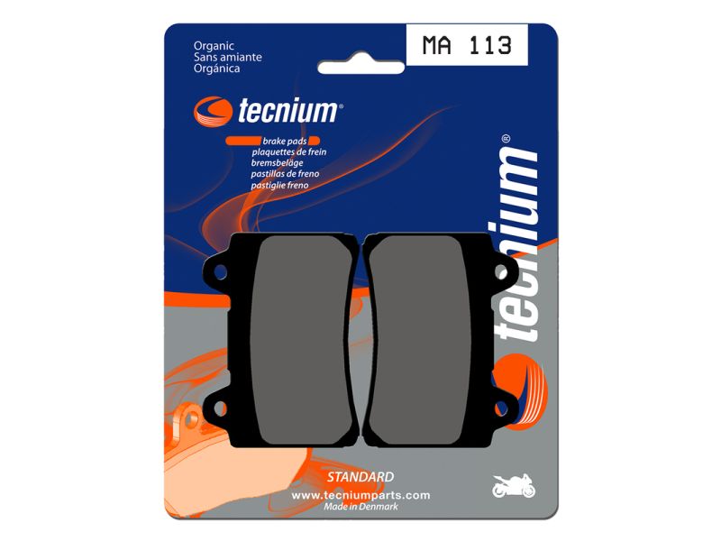 Plaquettes de frein TECNIUM route organique - MA113
