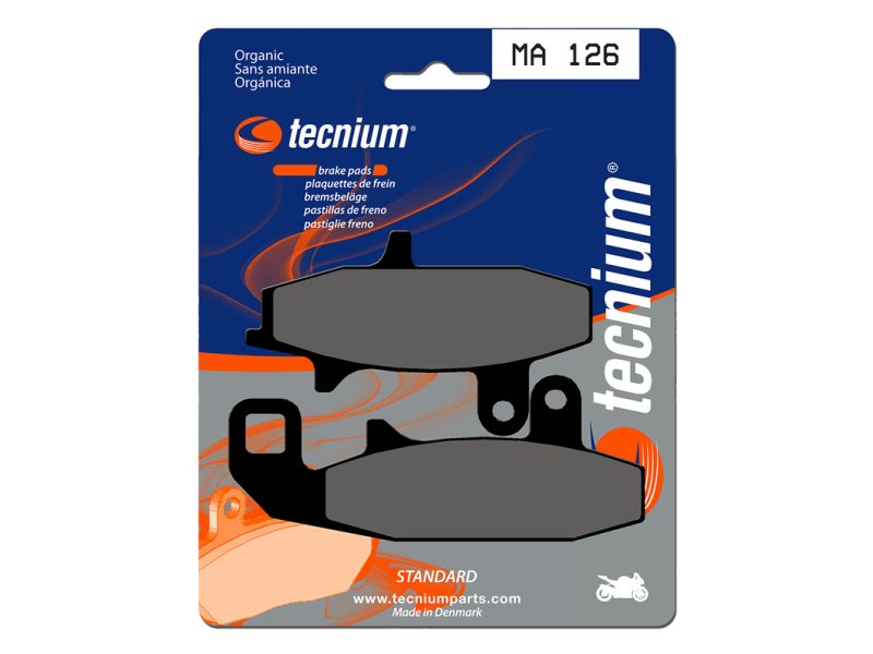 Plaquettes de frein TECNIUM route organique - MA126