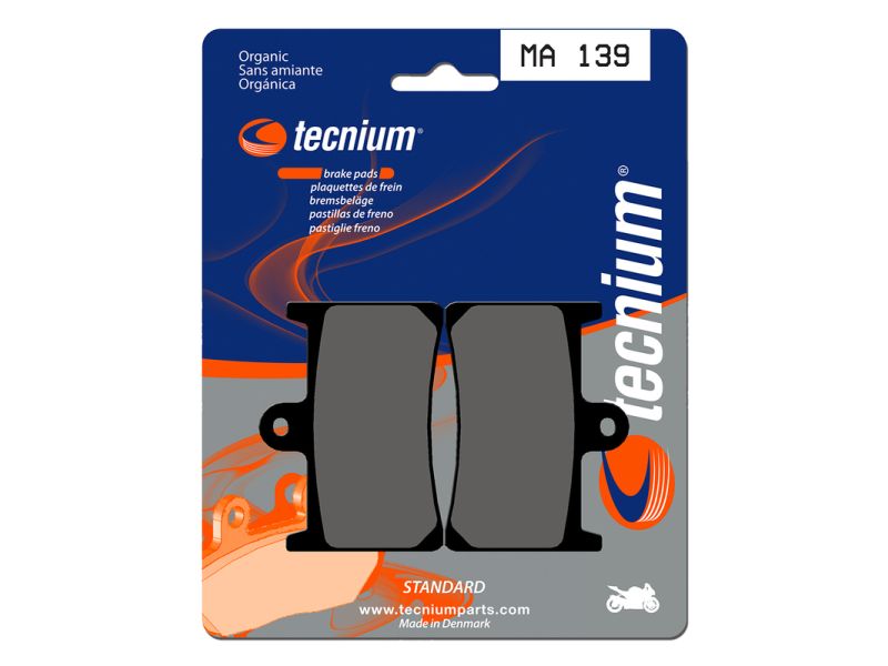 Plaquettes de frein TECNIUM route organique - MA139