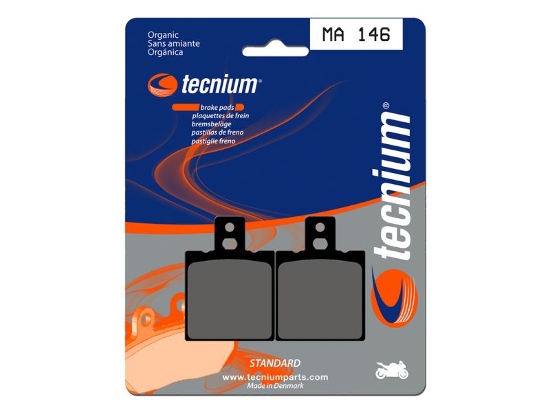 Plaquettes de frein TECNIUM route organique - MA146