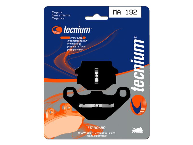 Plaquettes de frein TECNIUM route organique - MA192