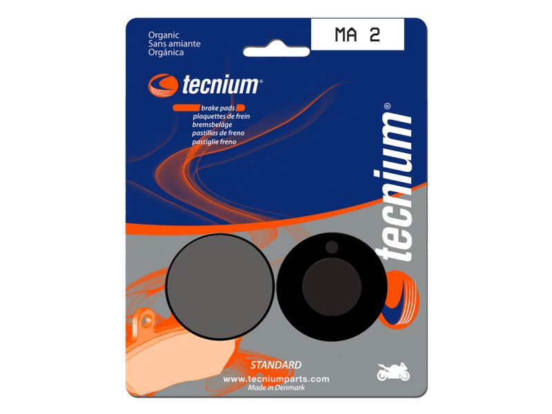 Plaquettes de frein TECNIUM route organique - MA2