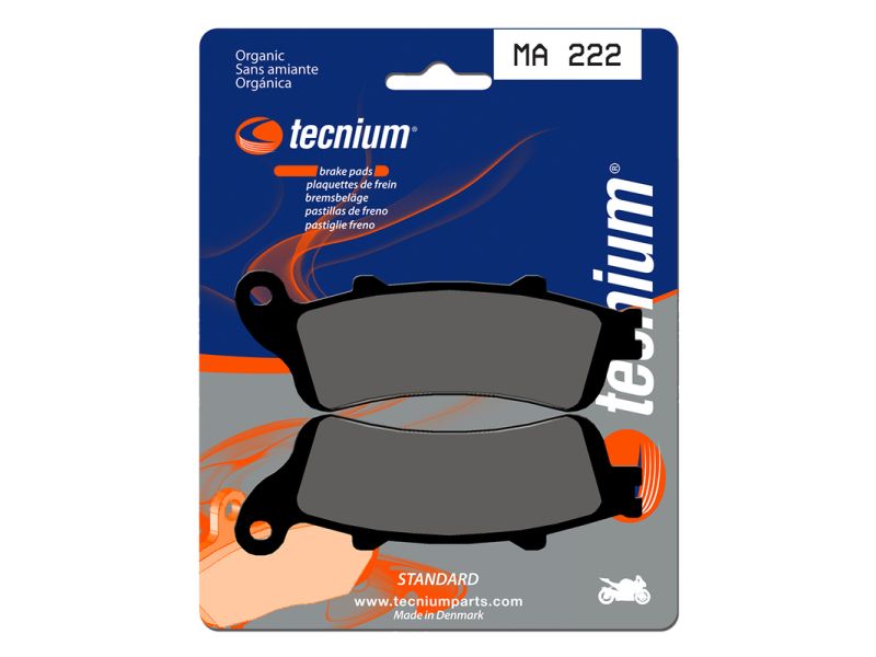 Plaquettes de frein TECNIUM route organique - MA222