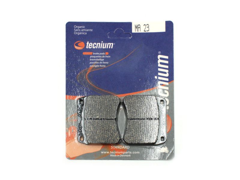 Plaquettes de frein TECNIUM route organique - MA23