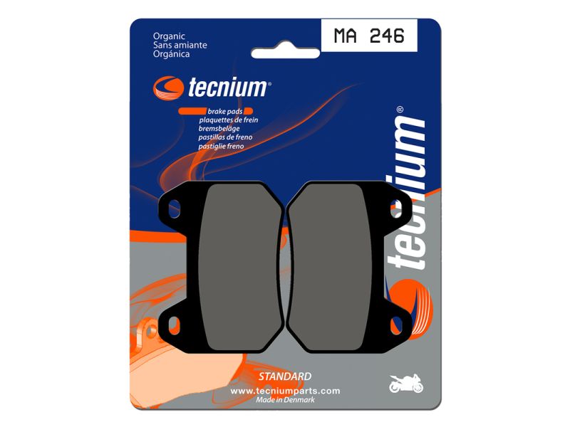 Plaquettes de frein TECNIUM route organique - MA246