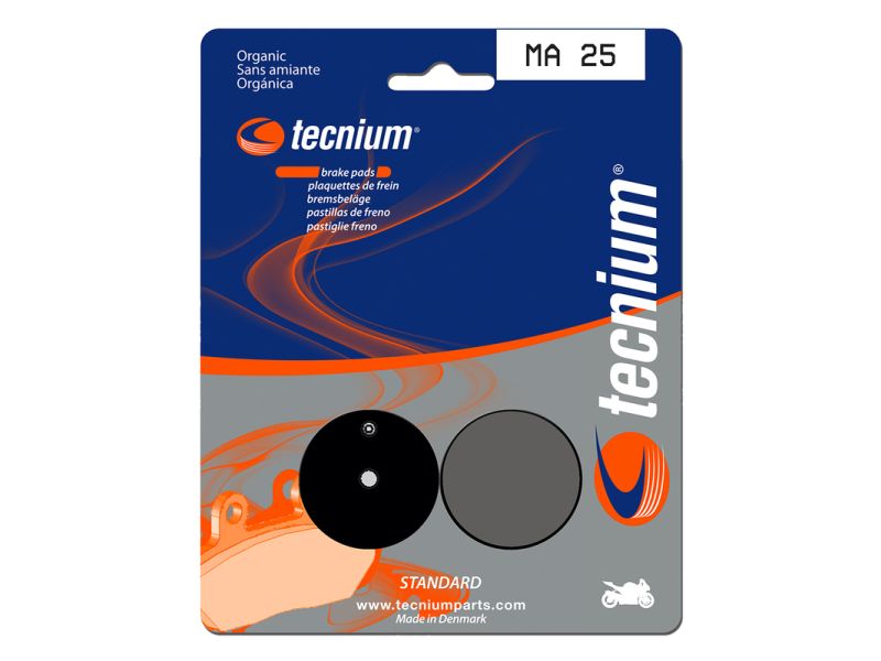 Plaquettes de frein TECNIUM route organique - MA25