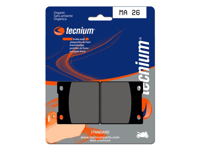 Plaquettes de frein TECNIUM route organique - MA26