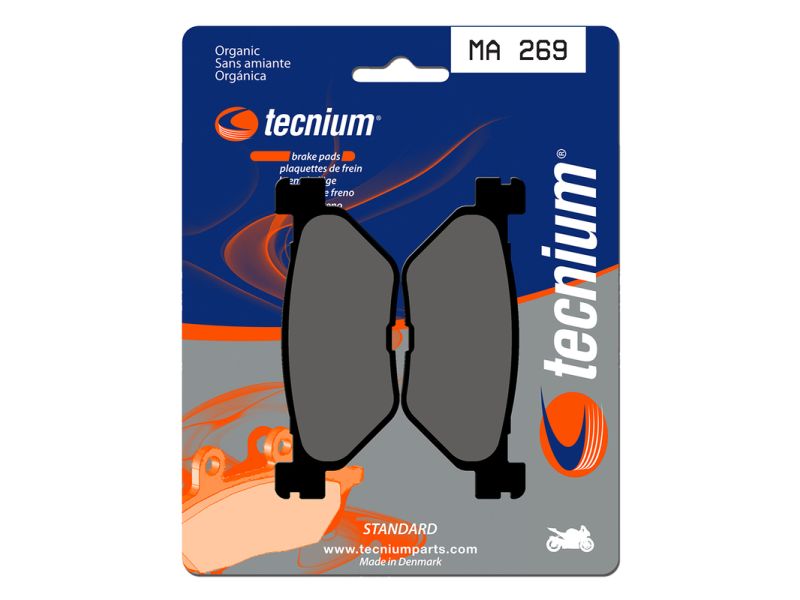 Plaquettes de frein TECNIUM route organique - MA269