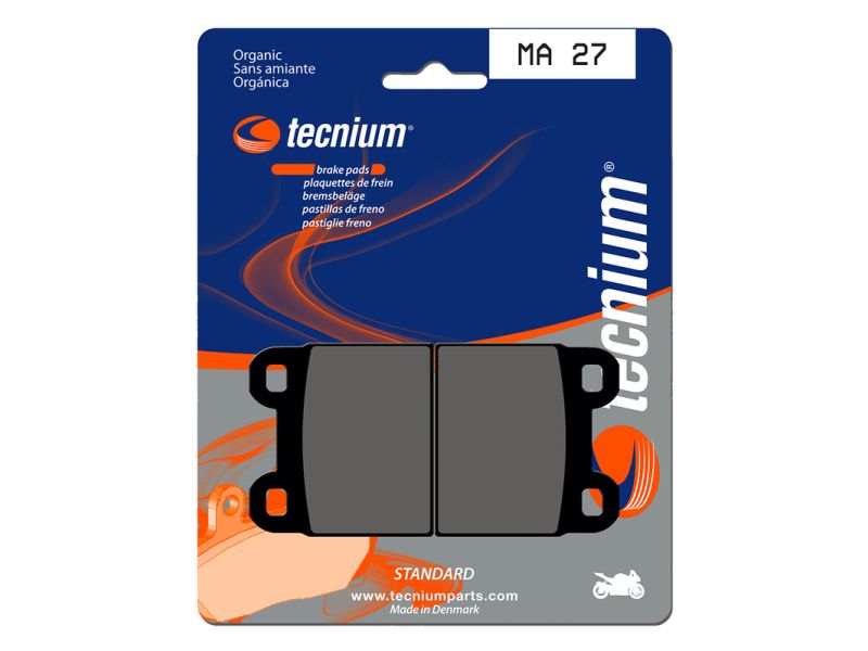 Plaquettes de frein TECNIUM route organique - MA27