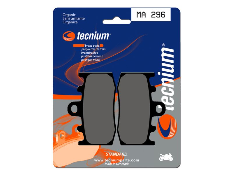 Plaquettes de frein TECNIUM route organique - MA296