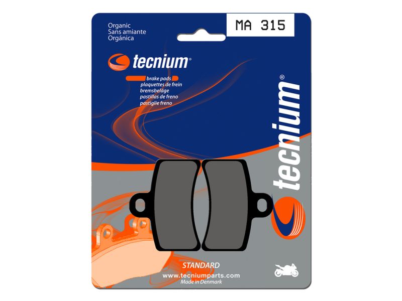 Plaquettes de frein TECNIUM route organique - MA315