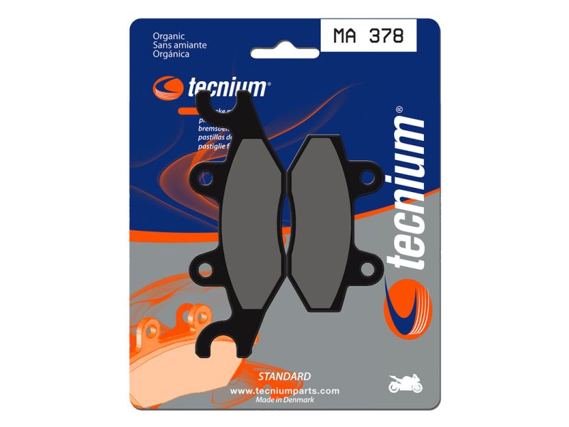 Plaquettes de frein TECNIUM route organique - MA378