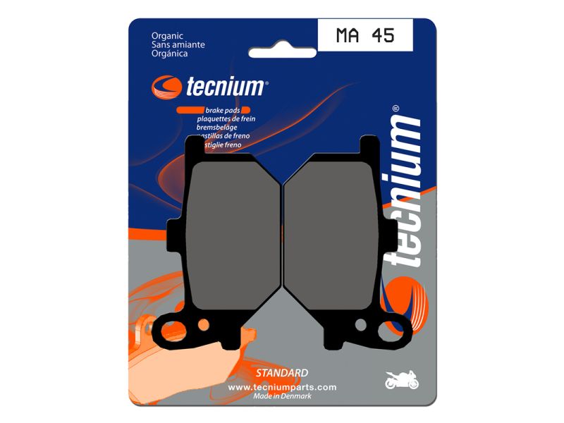 Plaquettes de frein TECNIUM route organique - MA45