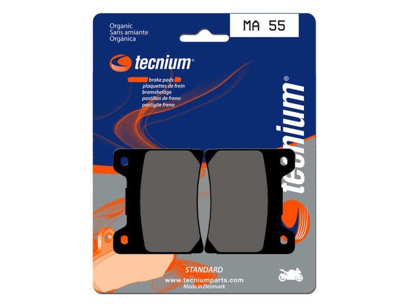 Plaquettes de frein TECNIUM route organique - MA55
