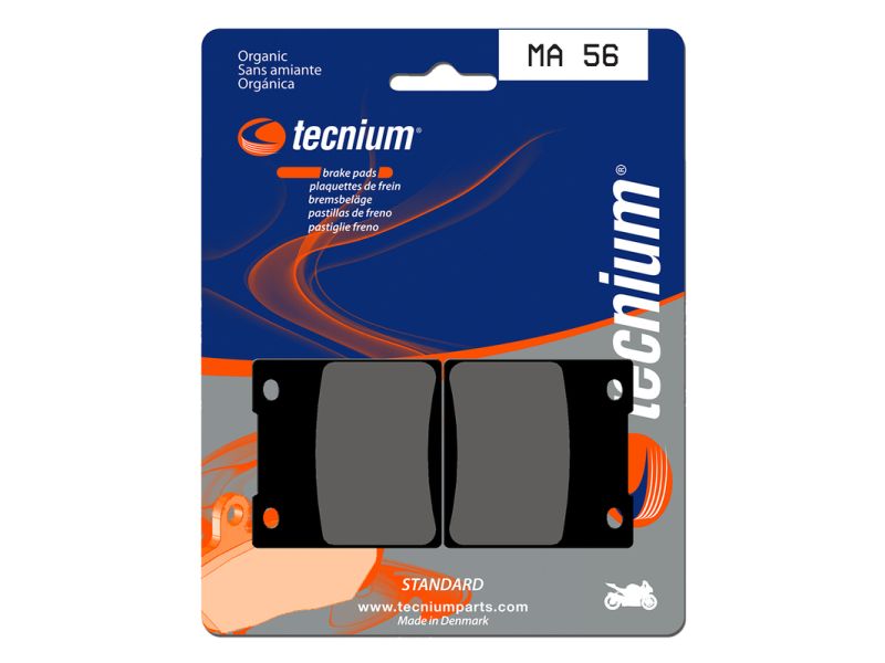 Plaquettes de frein TECNIUM route organique - MA56