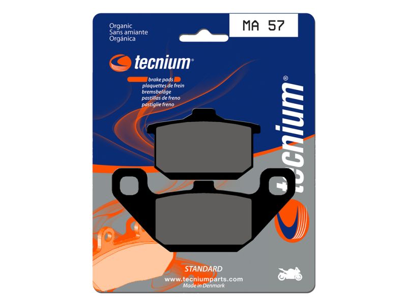 Plaquettes de frein TECNIUM route organique - MA57