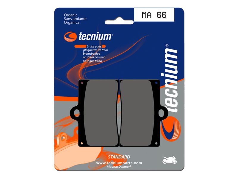 Plaquettes de frein TECNIUM route organique - MA66