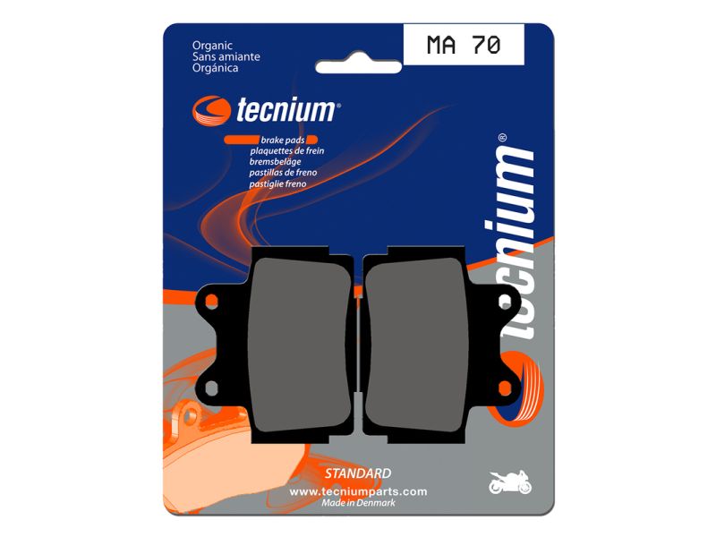 Plaquettes de frein TECNIUM route organique - MA70