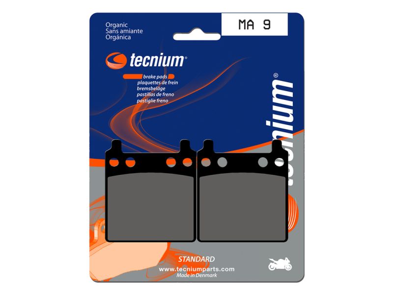 Plaquettes de frein TECNIUM route organique - MA9