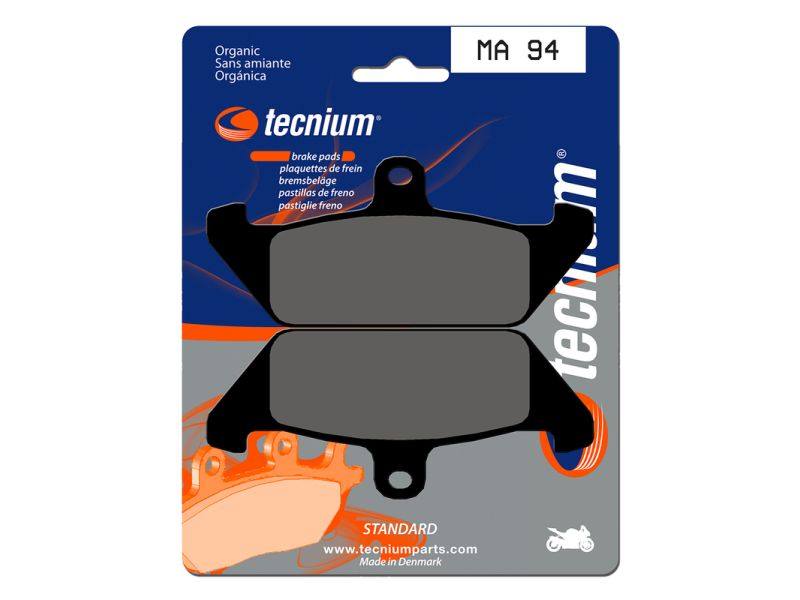 Plaquettes de frein TECNIUM route organique - MA94