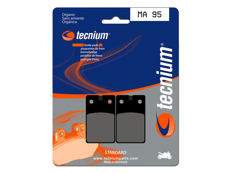Plaquettes de frein TECNIUM route organique - MA95