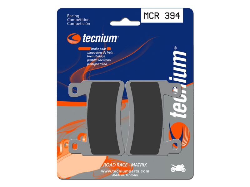 Plaquettes de frein TECNIUM Racing métal fritté carbone - MCR394