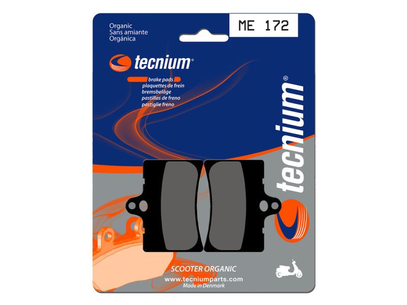 Plaquettes de frein TECNIUM Scooter organique - ME172