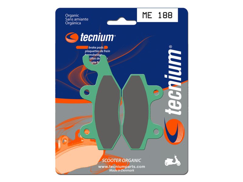 Plaquettes de frein TECNIUM Scooter organique - ME188
