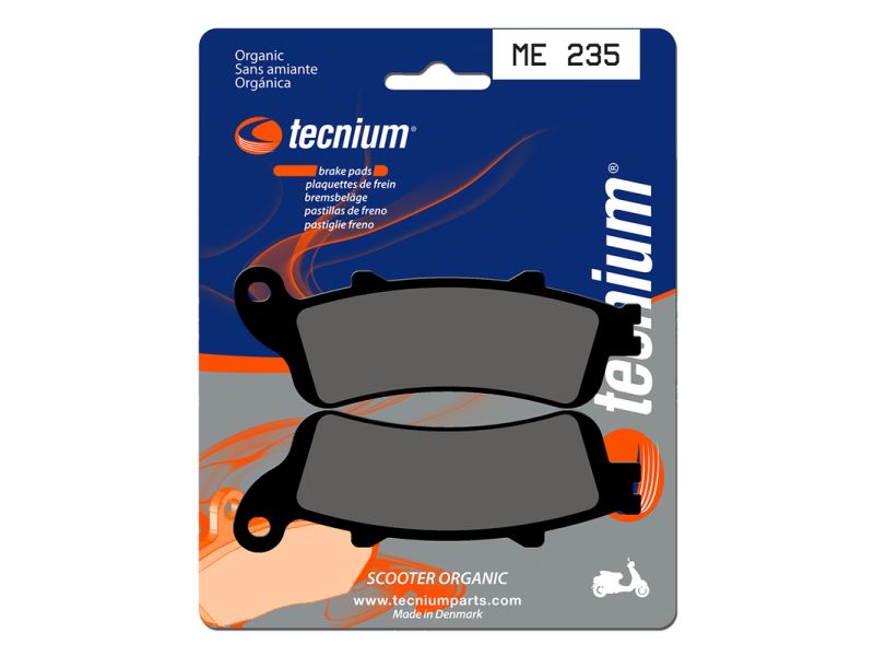 Plaquettes de frein TECNIUM Scooter organique - ME235