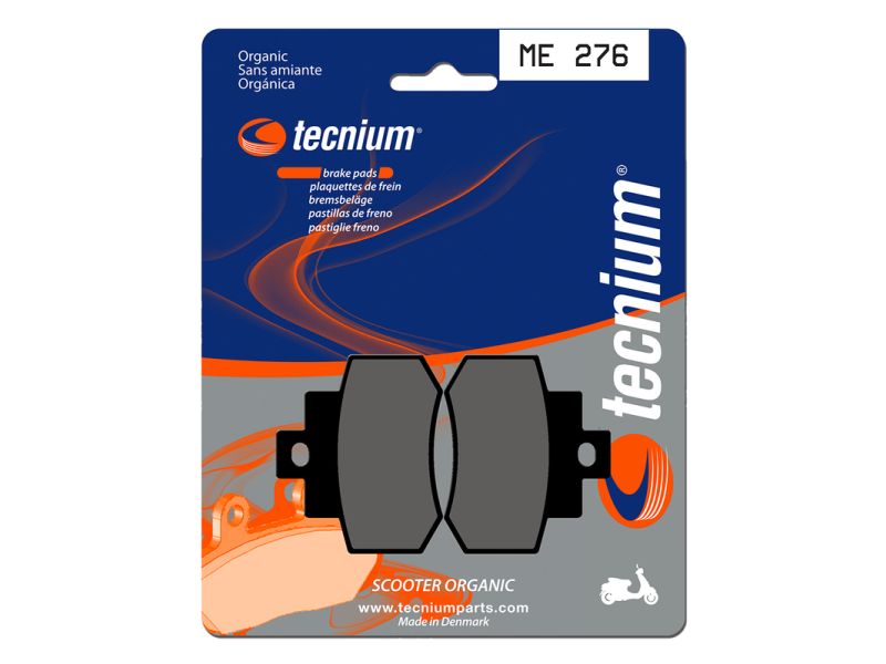 Plaquettes de frein TECNIUM Scooter organique - ME276