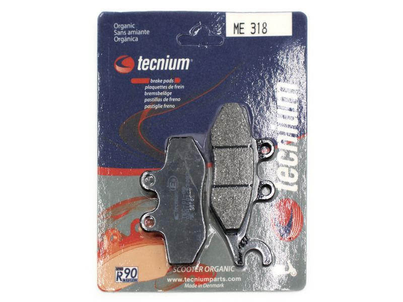 Plaquettes de frein TECNIUM Scooter organique - ME318
