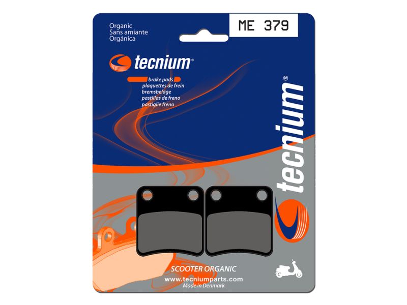 Plaquettes de frein TECNIUM Scooter organique - ME379