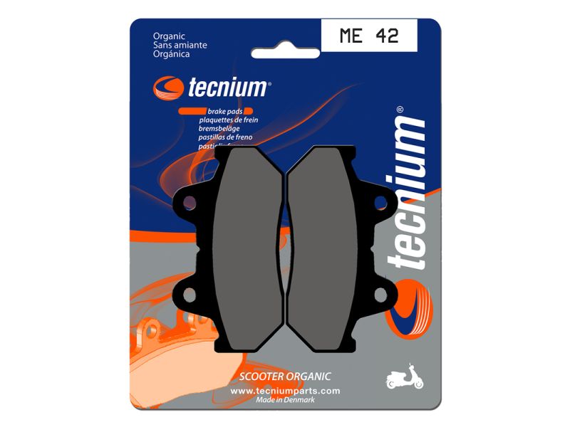 Plaquettes de frein TECNIUM Scooter organique - ME42