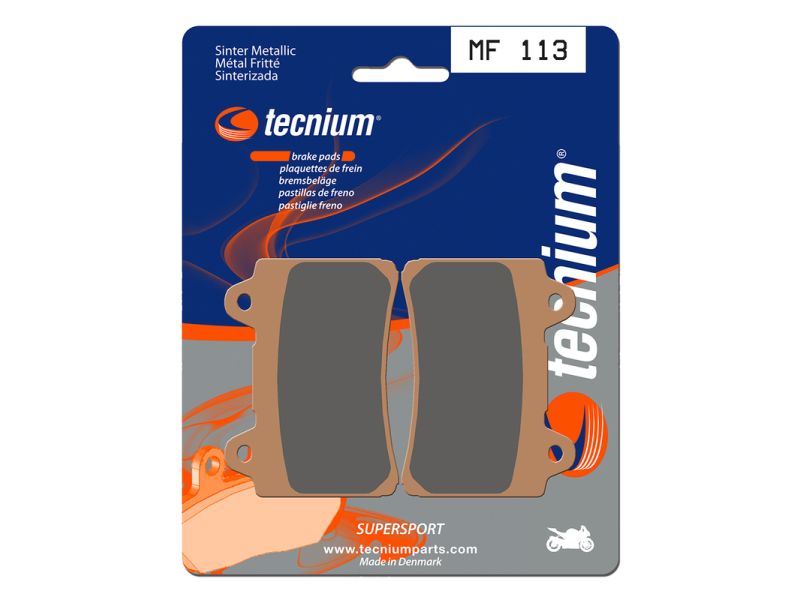 Plaquettes de frein TECNIUM Performance métal fritté - MF113