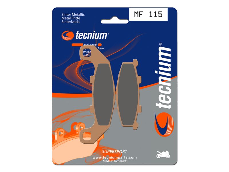 Plaquettes de frein TECNIUM Performance métal fritté - MF115