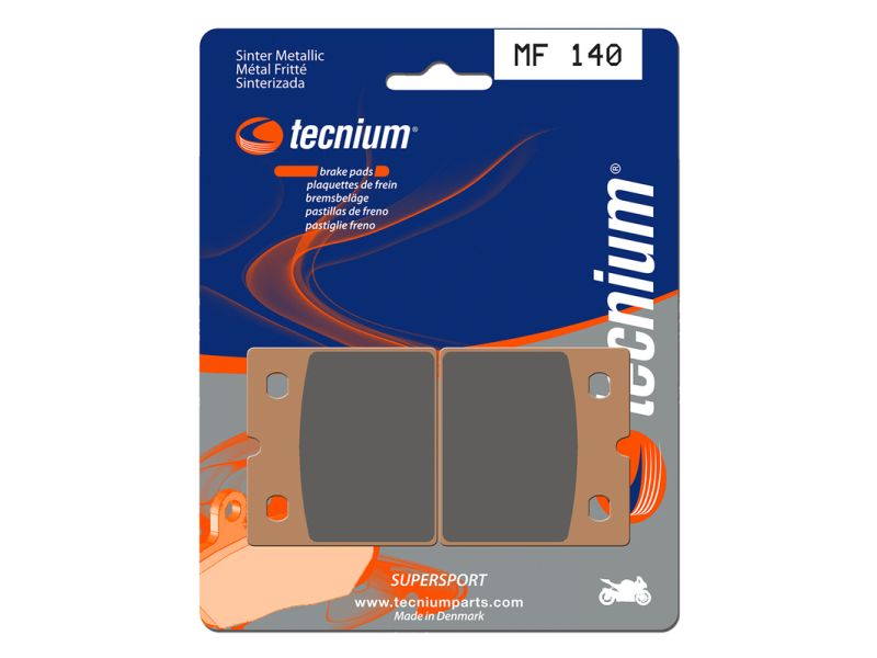 Plaquettes de frein TECNIUM Performance métal fritté - MF140