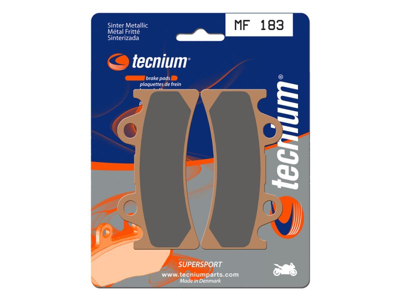 Plaquettes de frein TECNIUM Performance métal fritté - MF183