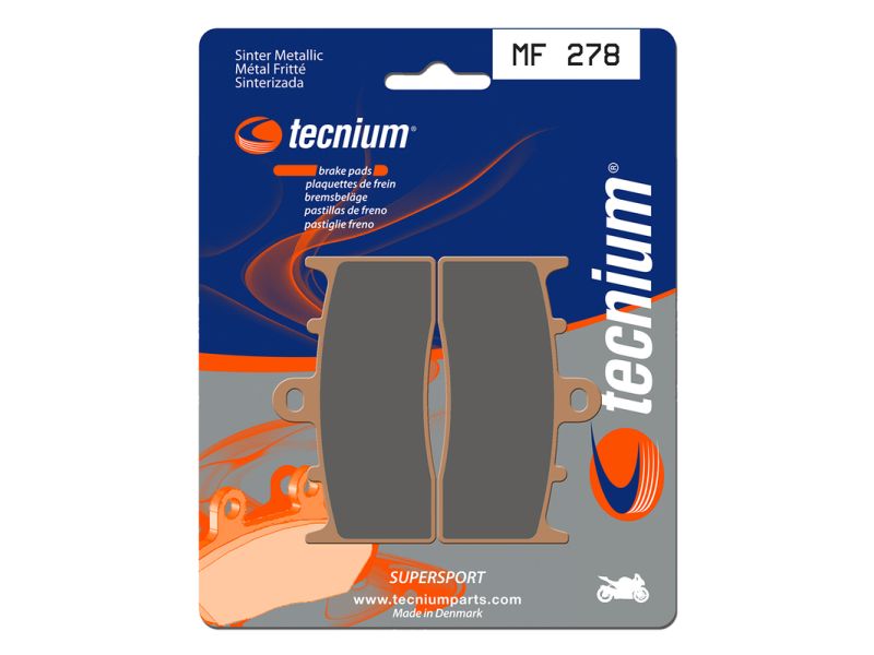 Plaquettes de frein TECNIUM Performance métal fritté - MF278