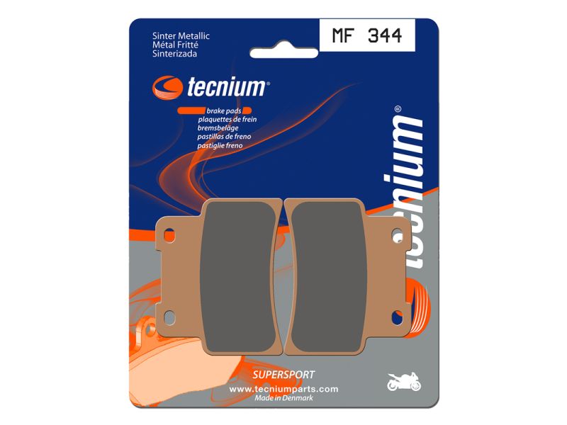 Plaquettes de frein TECNIUM Performance métal fritté - MF344