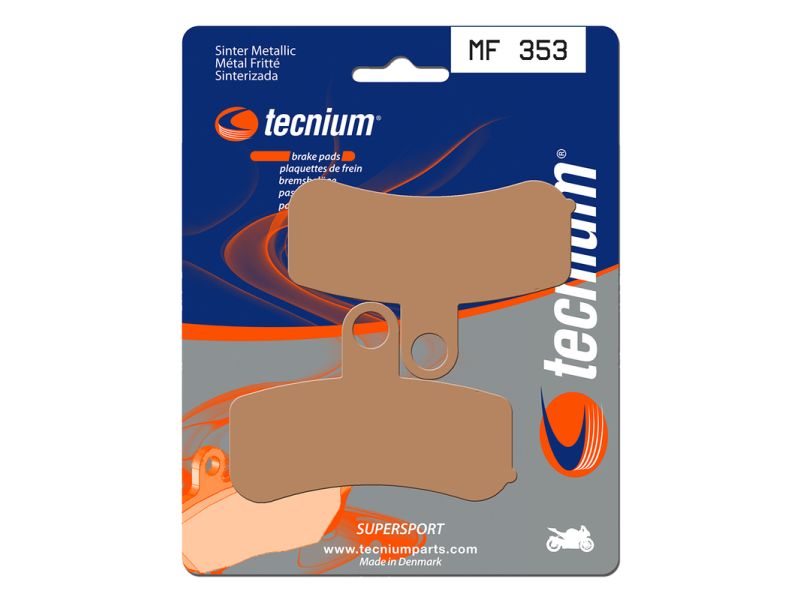 Plaquettes de frein TECNIUM Performance métal fritté - MF353