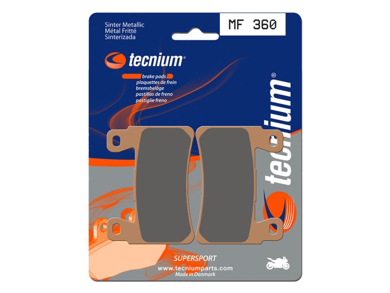 Plaquettes de frein TECNIUM Performance métal fritté - MF360