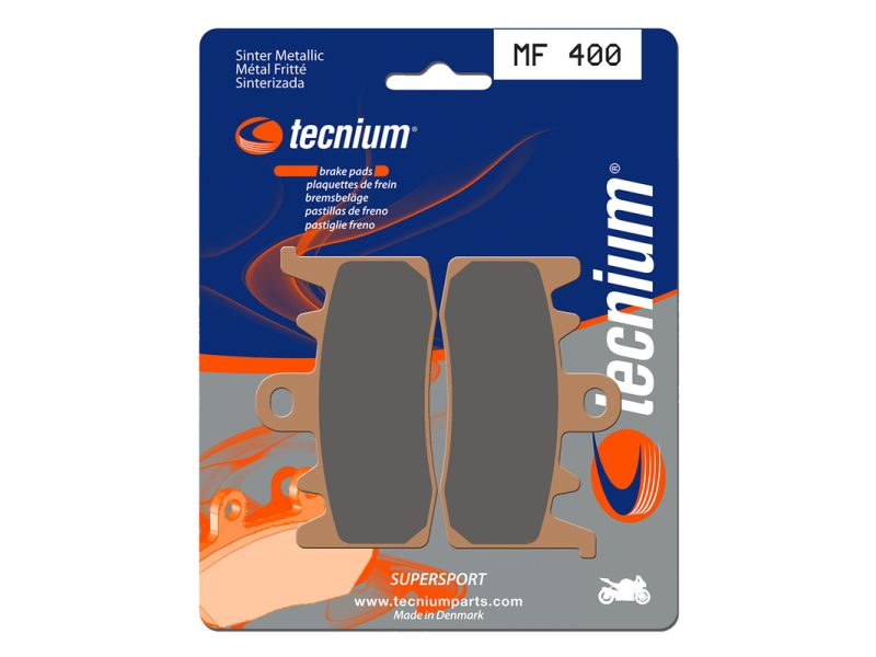 Plaquettes de frein TECNIUM Performance métal fritté - MF400