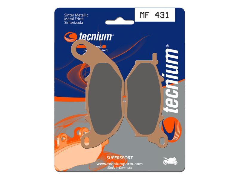 Plaquettes de frein TECNIUM Performance métal fritté - MF431