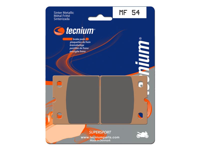 Plaquettes de frein TECNIUM Performance métal fritté - MF54