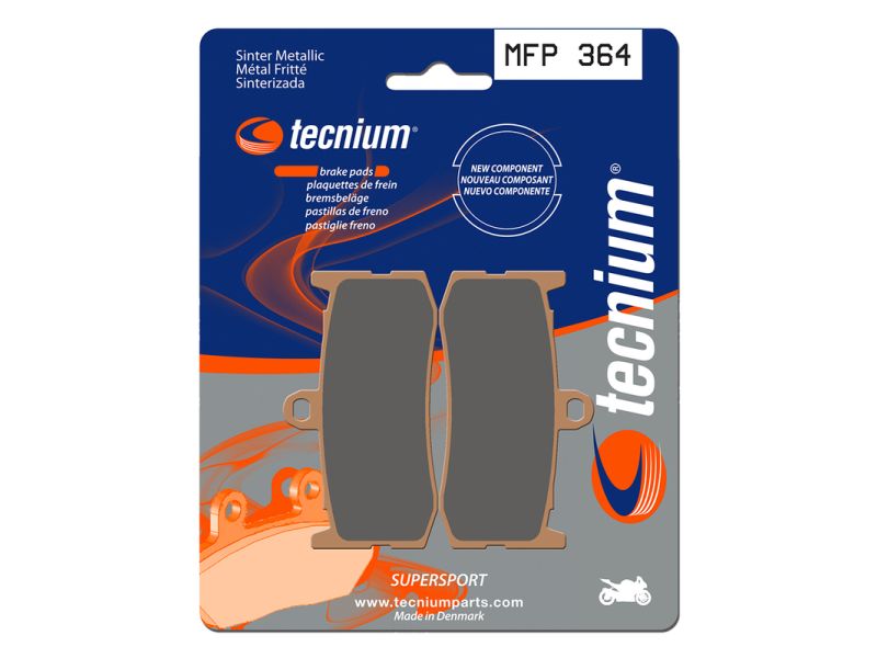 Plaquettes de frein TECNIUM Trail Performance métal fritté - MFP364