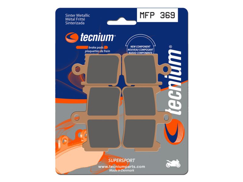 Plaquettes de frein TECNIUM Trail Performance métal fritté - MFP369