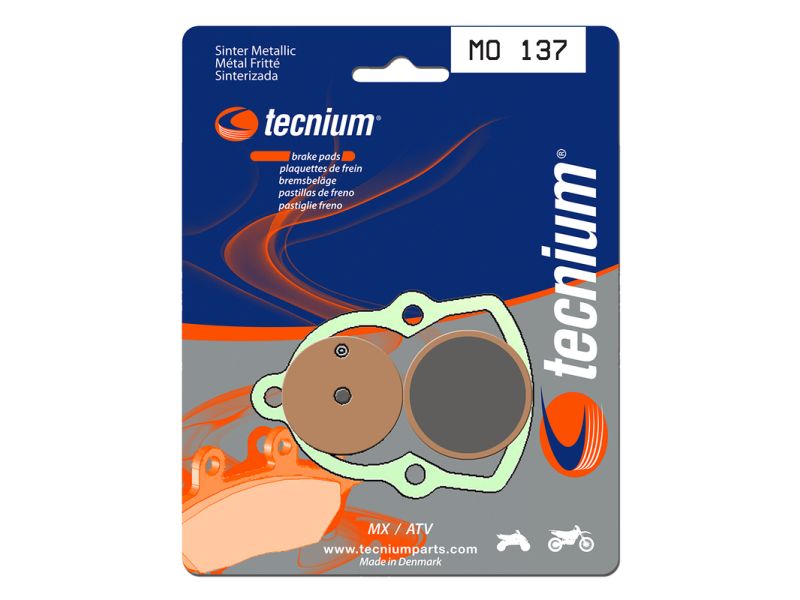 Plaquettes de frein TECNIUM MX/Quad métal fritté - MO137